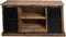 Sideboard Melbourne - 140x43x85 - Naturel/zwart - Rustiek mangohout/ijzer