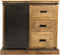 Sideboard Melbourne - rustiek mangohout/ijzer