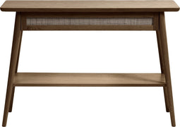 Sidetable Donkerbruin Eikenhout - 40x110x75cm - Barrali