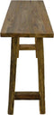 Sidetable Lawas - 120x40x75 - Naturel rustiek - Oud teak