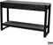 Sidetable mangohout zwart | 120 x 35 x 76 cm | Industrieel