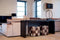 Sidetable Oakura 200x80cm - zwart