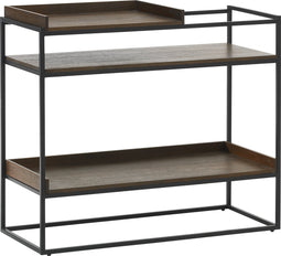 Sidetable Rivoli Smoked W90 cm - Giga Living