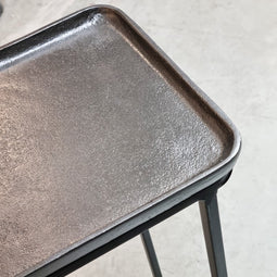 Sidetable Roan set van 2 metaal - Zwart