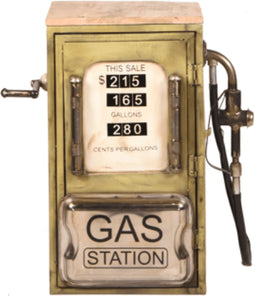 Sidetable Vintage gas station
