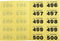 Pukka Pad genummerde loterij- en garderobetickets 1-1000 6 stuks