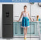 CHIQ CBM250NEBD - No Frost - Vrijstaand - 250 l - Donker roestvrij staal