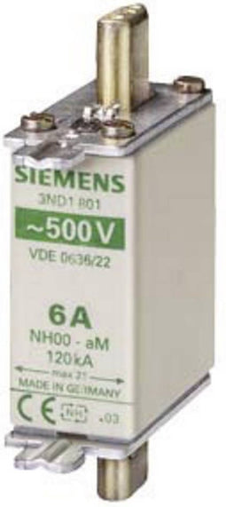 Siemens 3ND1814 Zekeringsinzetstuk Afmeting zekering : 0 35 A 500 V 1 stuk(s)