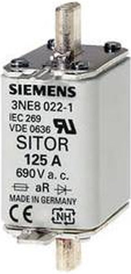 Siemens 3NE80031 Zekeringsinzetstuk Afmeting zekering : 0 35 A 690 V 1 stuk(s)