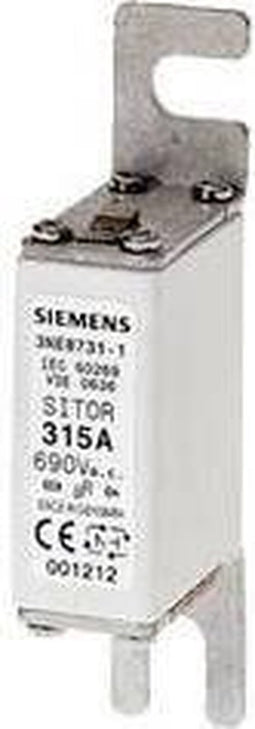 Siemens 3NE87211 Zekeringsinzetstuk Afmeting zekering : 0 100 A 690 V 1 stuk(s)