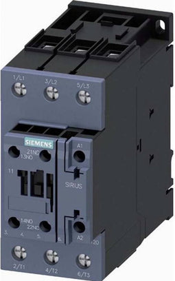 Siemens 3RT2036-1AP00 Contactor 3x NO 22 kW 230 V/AC 50 A Met hulpcontact 1 stuk(s)