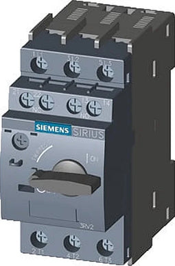 Siemens 3RV2011-0HA15 Vermogensschakelaar 1 stuk(s) Instelbereik (stroomsterkte): 0.55 - 0.8 A Schakelspanning (max.):