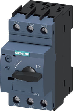 Siemens 3RV2011-1DA10 Vermogensschakelaar 1 stuk(s) Instelbereik (stroomsterkte): 2.2 - 3.2 A Schakelspanning (max.): 6