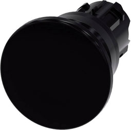 Siemens 3SU10001BD100AA0 3SU1000-1BD10-0AA0 Paddestoelschakelaar Kunststof frontring Zwart 1 stuk(s)