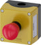 Siemens 3SU1801-0NA00-2AA2 Paddestoelschakelaar In behuizing Geel Draai-ontgrendeling 1 stuk(s)