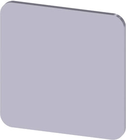 Siemens 3SU1900-0AF81-0AA0 Markeringsplaatje Zelfklevend, Vierkant (l x b) 22 mm x 22 mm Zonder markering Zilver 10 stu