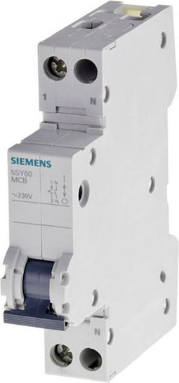 Siemens 5SL60166 Zekeringautomaat B/6 kA 1-polig 16 A 230 V