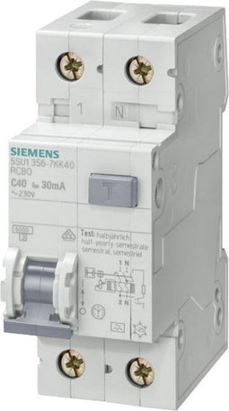 Siemens 5SU13567KK20 Aardlekschakelaar 1-polig 20 A 0.03 A 230 V