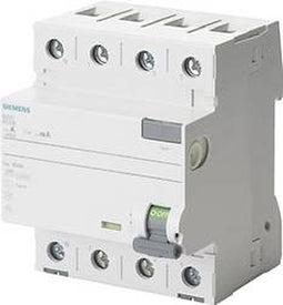 Siemens 5SV33426KL Aardlekschakelaar A 4-polig 25 A 0.03 A 400 V