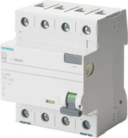 Siemens 5SV33463 5SV3346-3 Aardlekschakelaar F 63 A 0.03 A 400 V