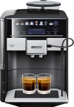 Siemens EQ.6 Plus s500 TE655319RW Zwart Metallic