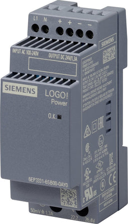 Siemens Gelijkstroomvoeding 24V | 6EP33316SB000AY0 - E24ZN