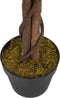 vidaXL - Kunstplant - ficus - 378 - bladeren - 80 - cm - groen
