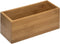 Sieraden/make-up houder/box 23 x 9,5 cm van bamboe hout - Nagellak box - Sieraden box - Make-up box - Organizer