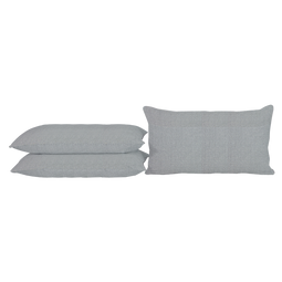 Sierkussen Baltimore grijs, lengte 60 cm, breedte 40 cm