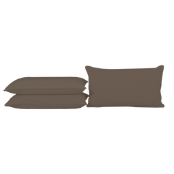 Sierkussen Baltimore taupe, 60x40cm