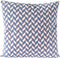 Sierkussen decoratie kussen Chess 45 x 45 cm blauw wit