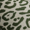 Sierkussen - Leopard Donkergroen Gebreid - Groen - 50 Cm X 50 Cm