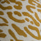 Sierkussen - Leopard Mosterd Gebreid - Geel - 60 Cm X 40 Cm