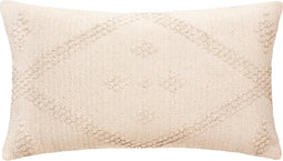 Sierkussen - Macramé D Safari Tuin Woonkamer Decoratie - Ecru - 58 Cm X 38 Cm