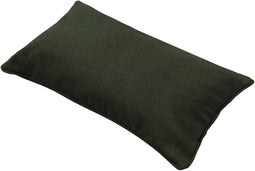 Sierkussen paspel ca.30x50cm Green canvas eco+