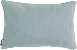 Sierkussen paspel ca.30x50cm Silver canvas eco+