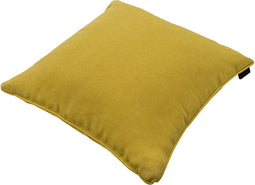 Sierkussen paspel ca.45x45cm Panama mustard