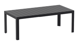 Siesta Atlantic Uitschuifbare Tuintafel Medium 140/210 Cm Zwart