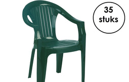 Siesta Lola Stapelbare Tuinstoel 35 Stuks Groen