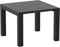 siesta vegas uitschuifbare tuintafel – 100 / 140 cm – zwart