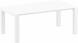 Siesta Vegas Uitschuifbare Tuintafel Medium 180/220 Cm Wit
