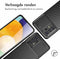 iMoshion Hoesje Geschikt voor Samsung Galaxy A33 Hoesje Siliconen - iMoshion Carbon Softcase Backcover - Zwart