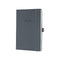 Sigel - Agenda 2024 sigel conceptum a5 7d/2p donkergrijs | 3 stuks
