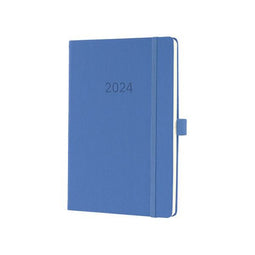 Sigel - Agenda 2024 sigel conceptum a5 7d/2p marineblauw