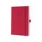Sigel - Agenda 2024 sigel conceptum a5 7d/2p rood | 3 stuks