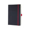 Sigel - Agenda 2024 sigel conceptum a5 7d/2p zwart | 3 stuks