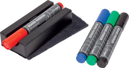 Sigel bordwisser - met pennenhouder en 4 boardmarkers - SI-BA151