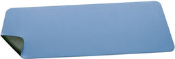 Sigel bureau onderlegger - 80 x 30 cm - blauw/groen - dubbelzijdig - SI-SA602