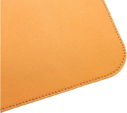 Sigel bureauonderlegger - 80 x 30 cm - geel/grijs - dubbelzijdig - SI-SA601