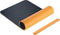 Sigel bureauonderlegger - 80 x 30 cm - geel/grijs - dubbelzijdig - SI-SA601